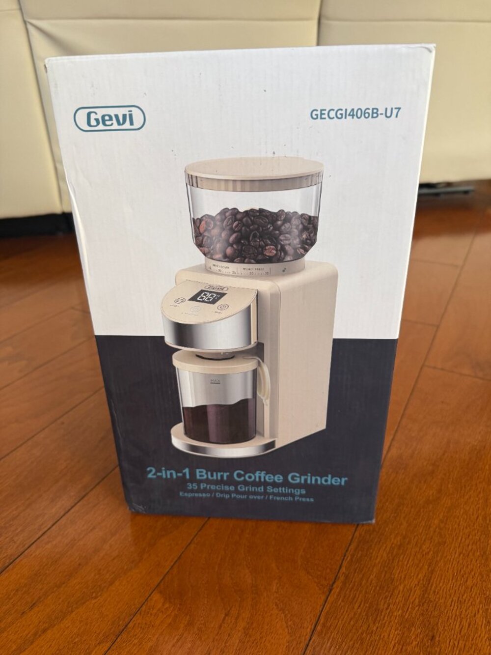 Gevi Burr Coffee Grinder, Adjustable Burr Mill with 35 Precise Grind Settings, - Picture 13 of 13